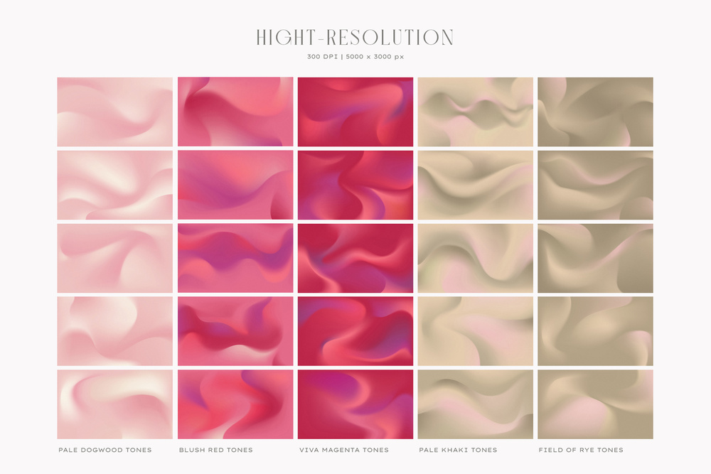 Grainy and Smooth Gradient Textures v.02