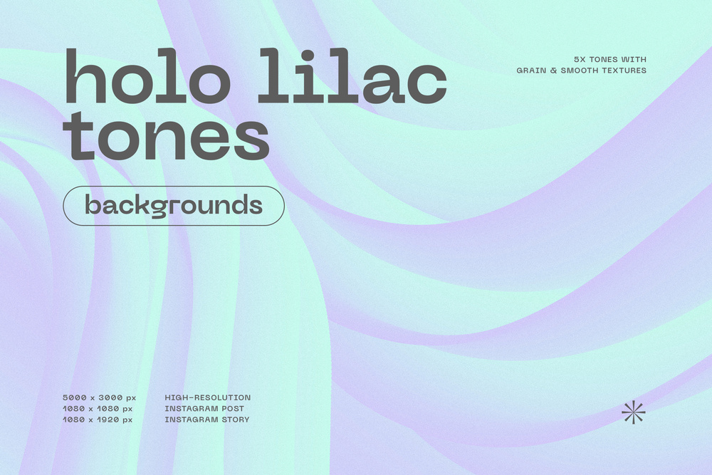 Holographic Gradient Backgrounds