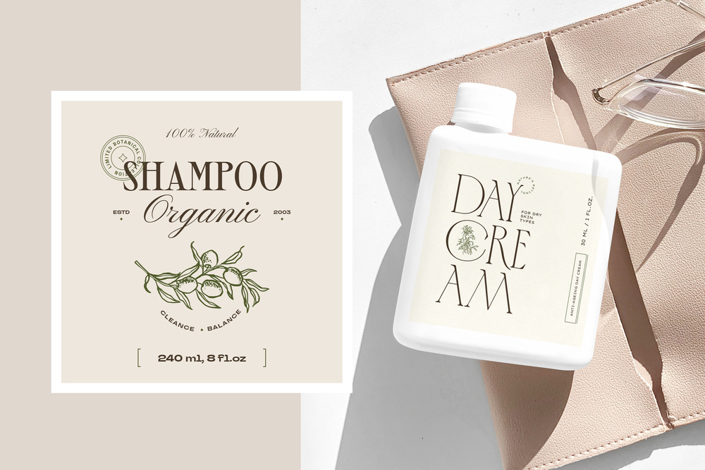 Cosmetics Label Collection