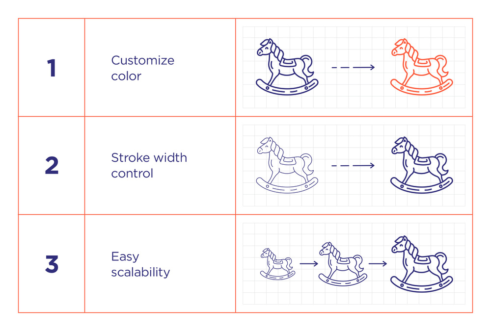 Interior Design – 100 Line Icons