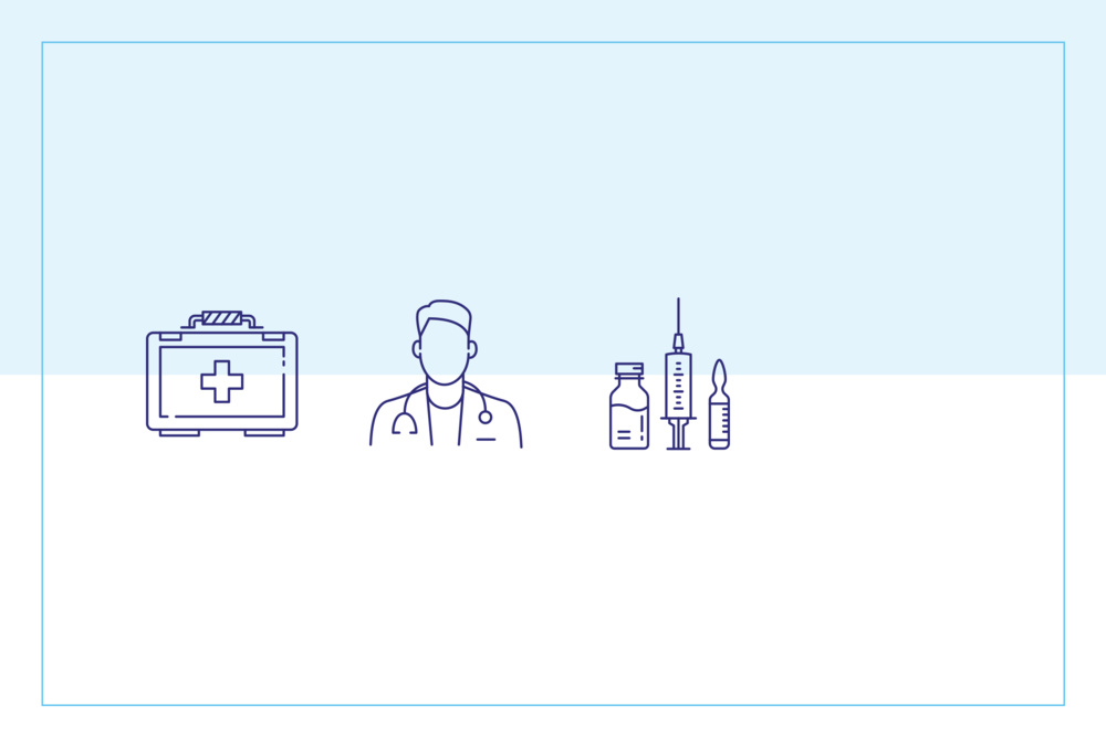 Medicine – 100 Line Icons