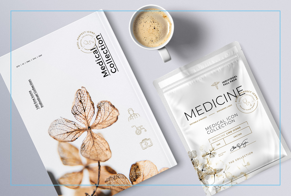 Medicine – 100 Line Icons