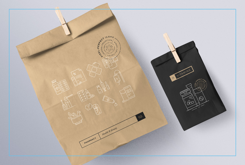 Medicine – 100 Line Icons