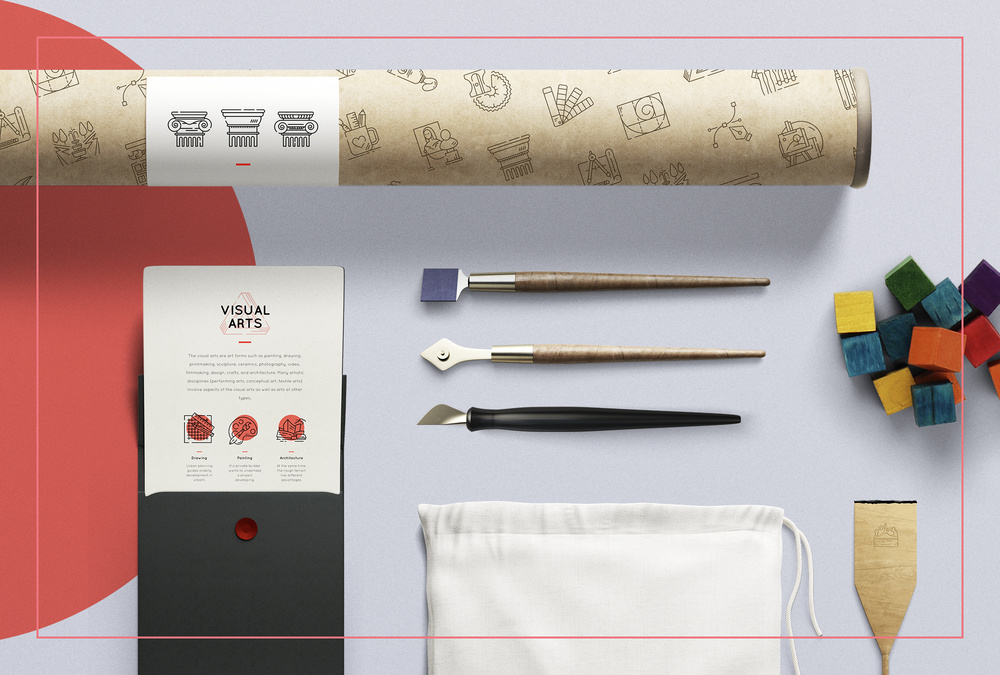 Art and Crafting – 110 Line Icons