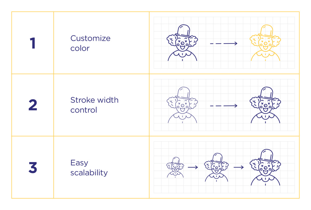 Entertainment – 100 Line Icons