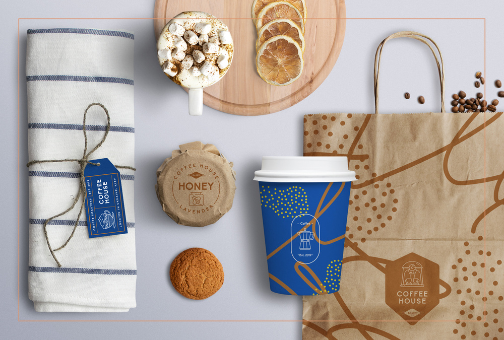 Coffee House - 130 Line Icons