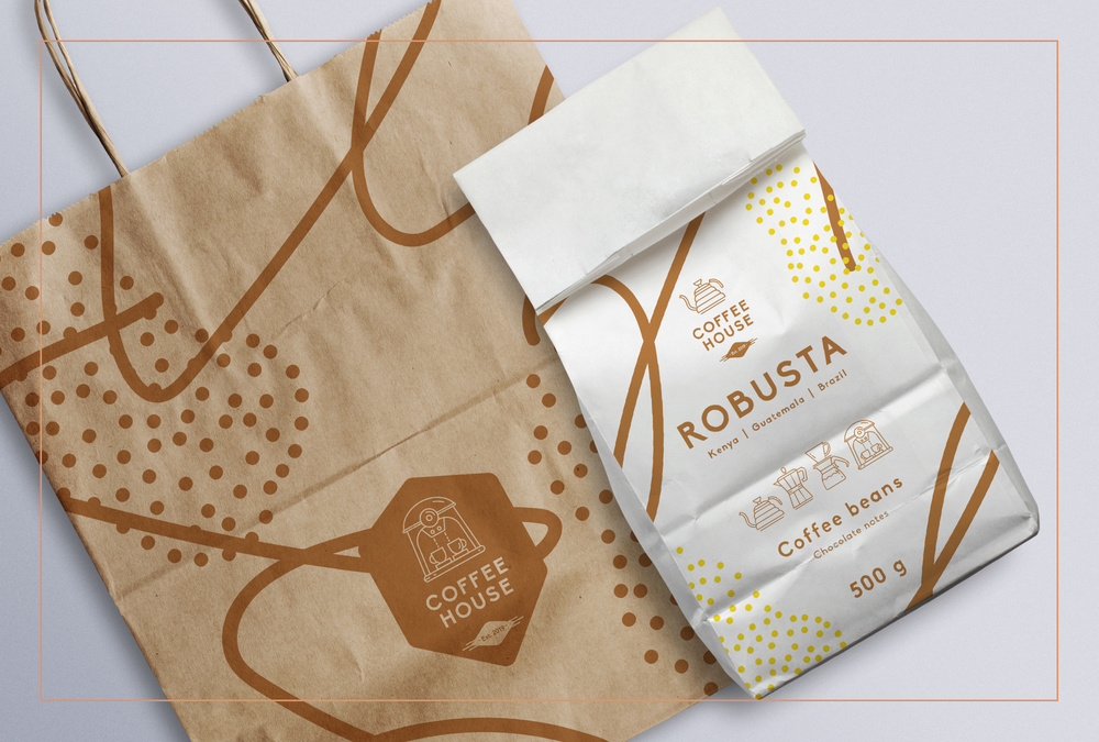 Coffee House - 130 Line Icons