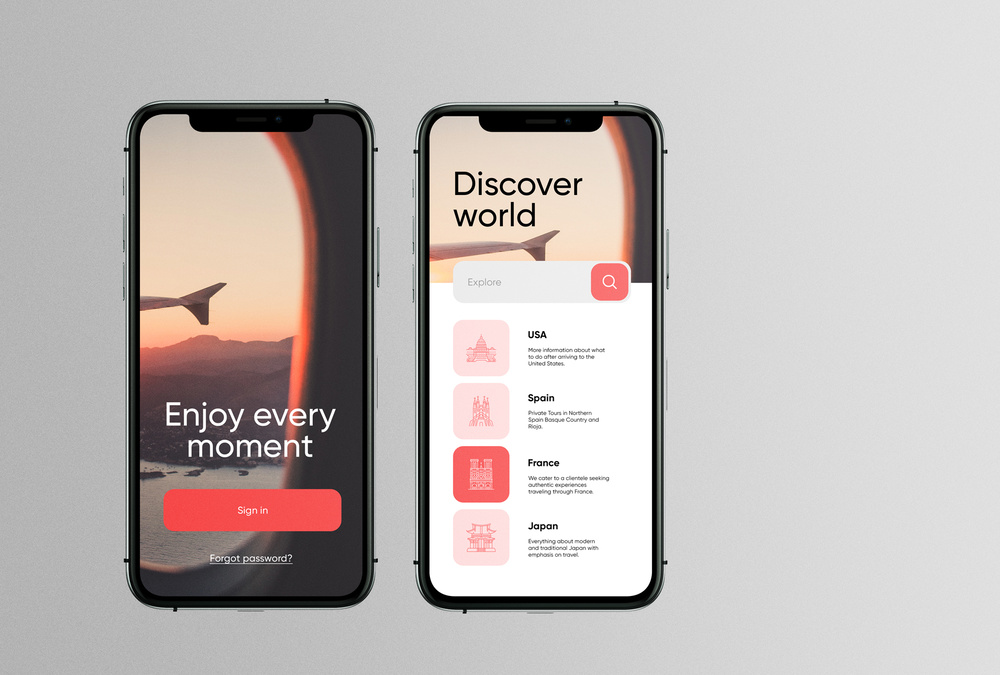 Landmarks – 100 Line Icons