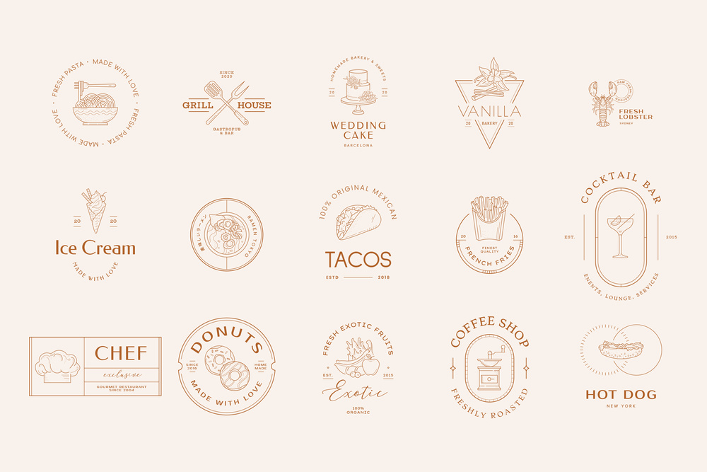 Food Logo Kit