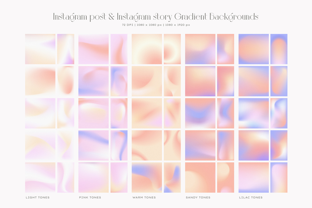 Instagram Gradient Quotes