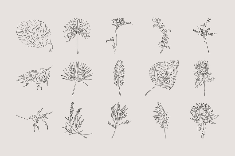 Botanical Label Kit