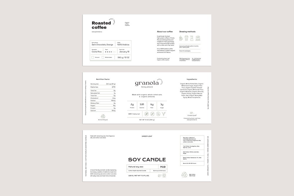 Botanical Label Kit