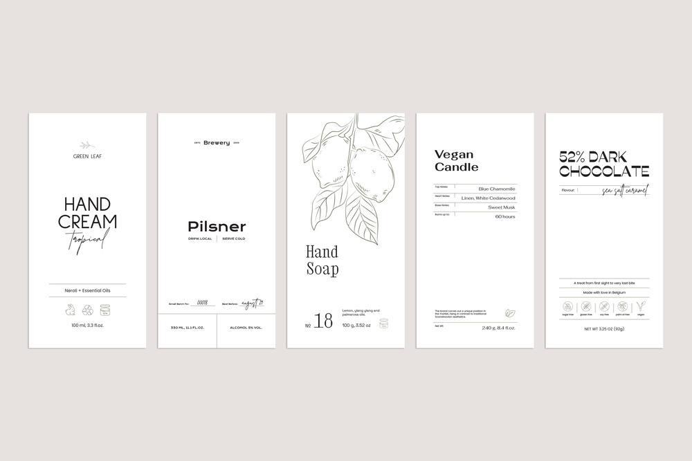 Botanical Label Kit