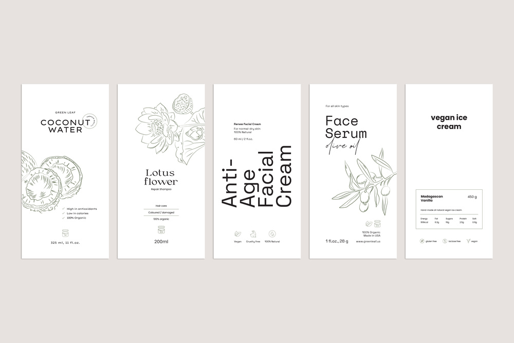 Botanical Label Kit