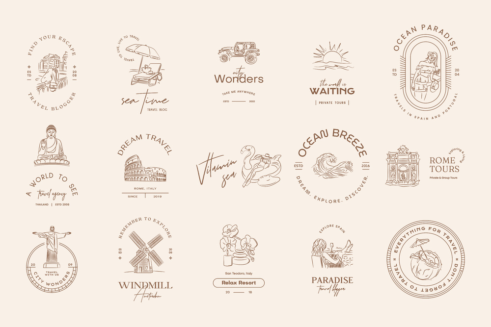 Travel Logo Kit