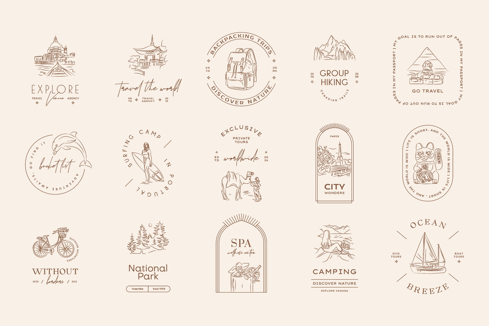 Travel Logo Kit