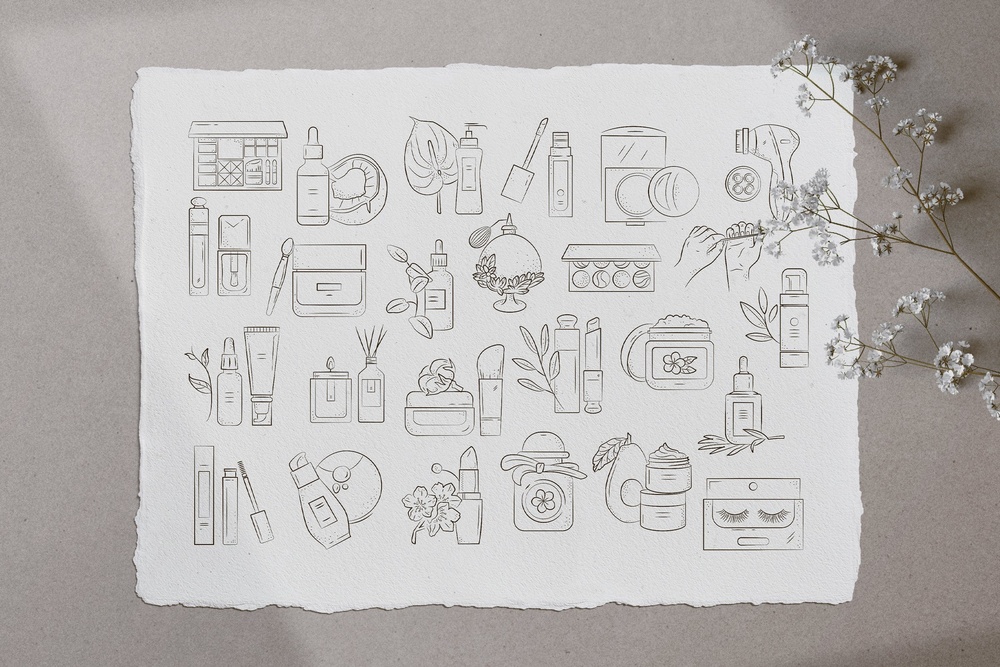 Beauty Illustration Set