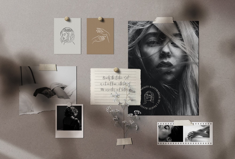 Beauty Illustration Set