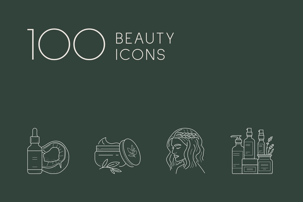 Beauty Illustration Set