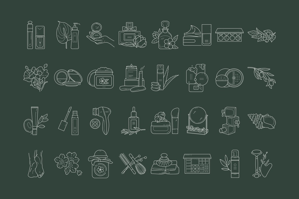 Beauty Illustration Set