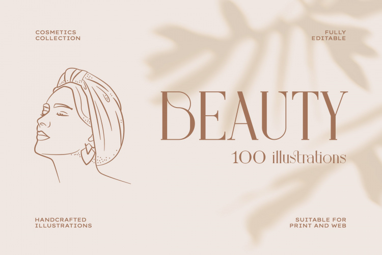 Beauty Illustration Set