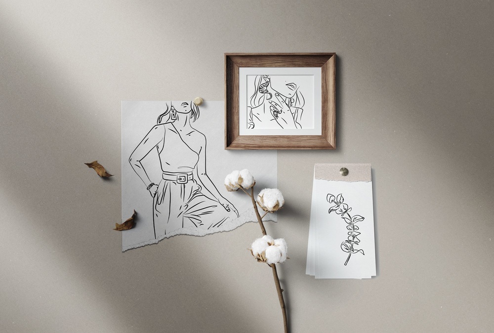 Bohemian Illustration Set