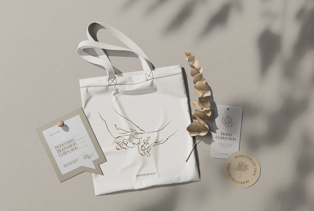 Bohemian Illustration Set