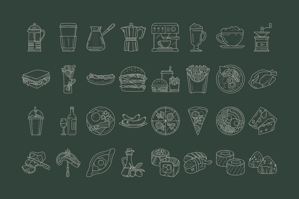 Food Illustration Set