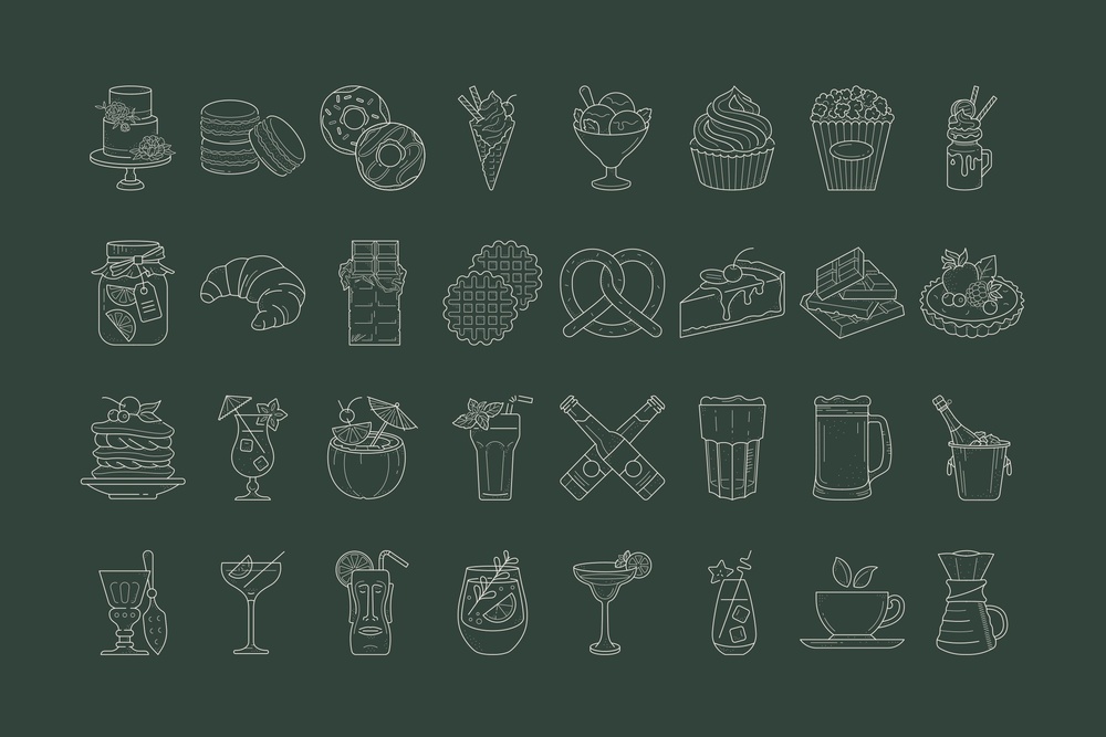 Food Illustration Set