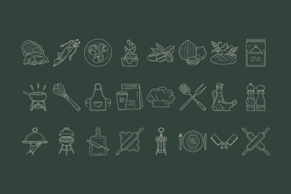 Food Illustration Set