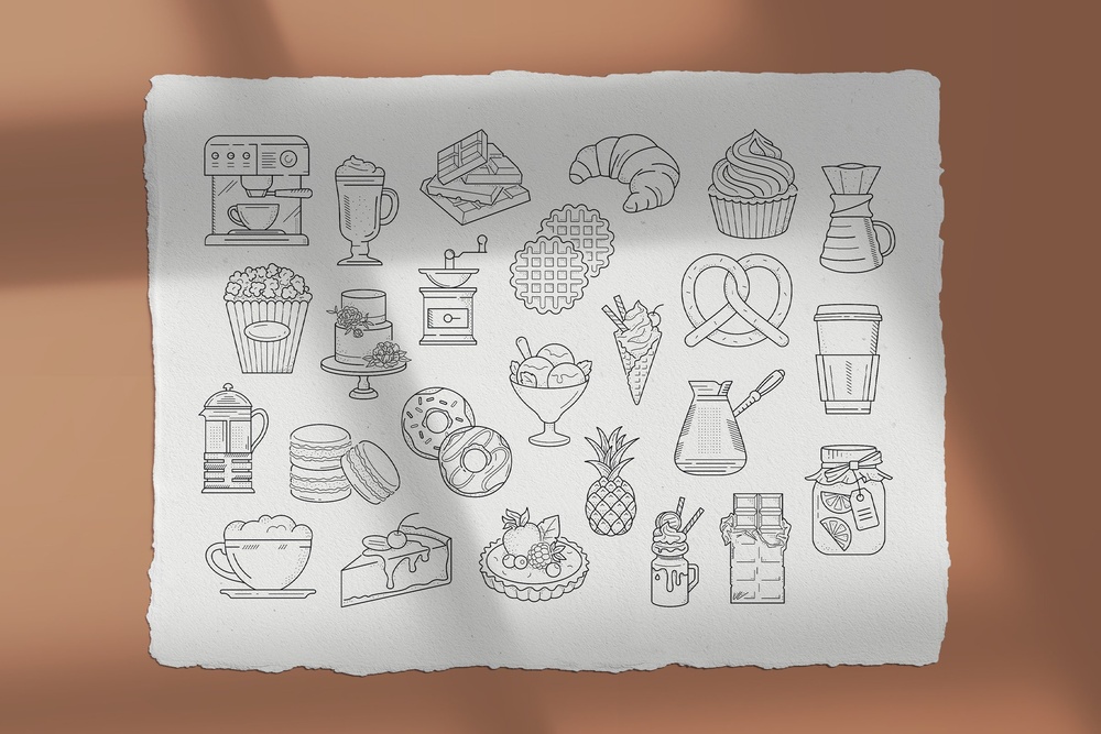 Food Illustration Set