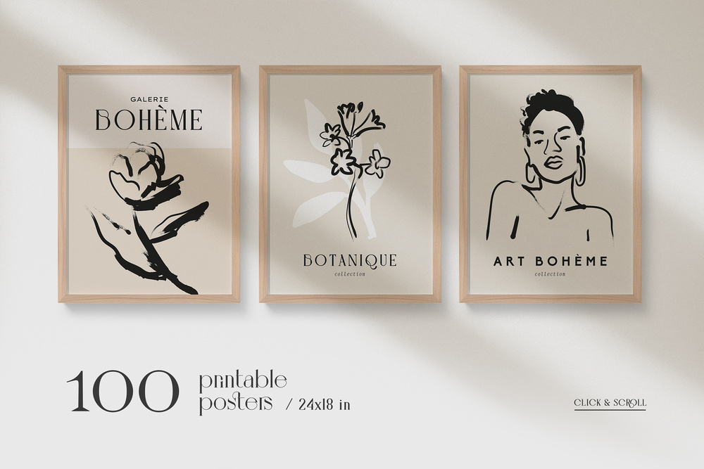 Bohemian Art Prints Posters