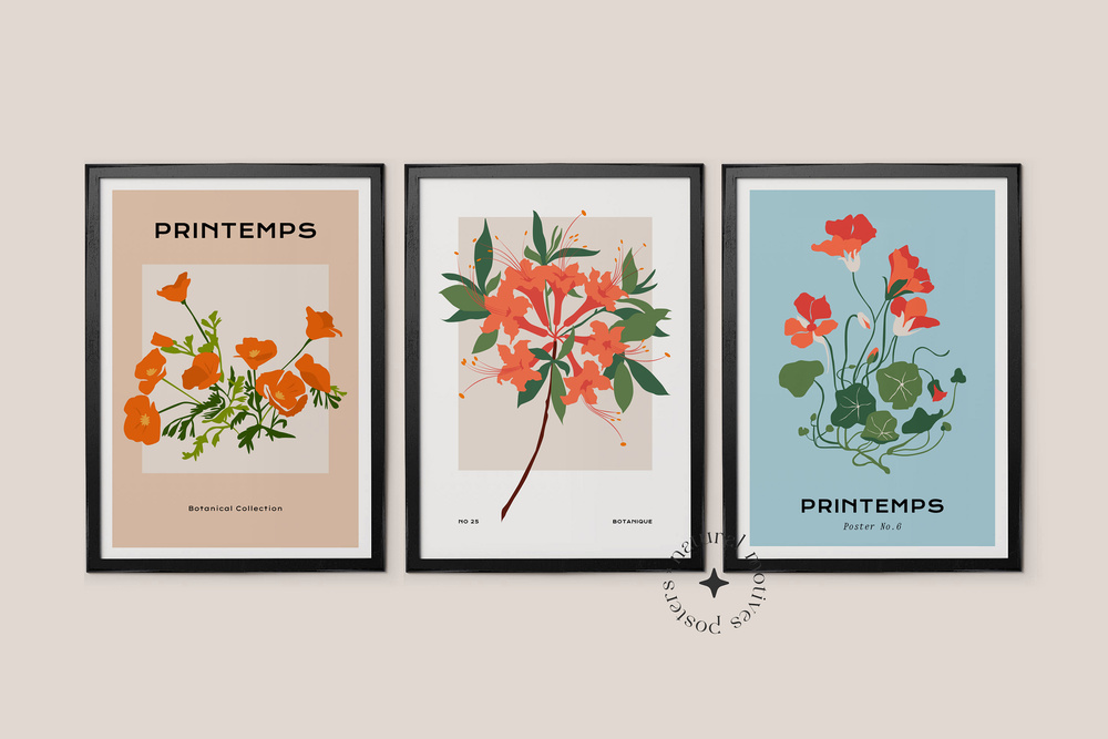 Botanical Prints Posters