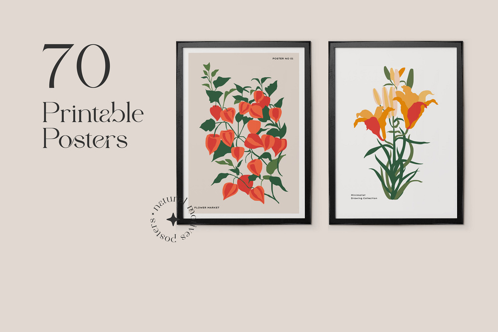 Botanical Prints Posters
