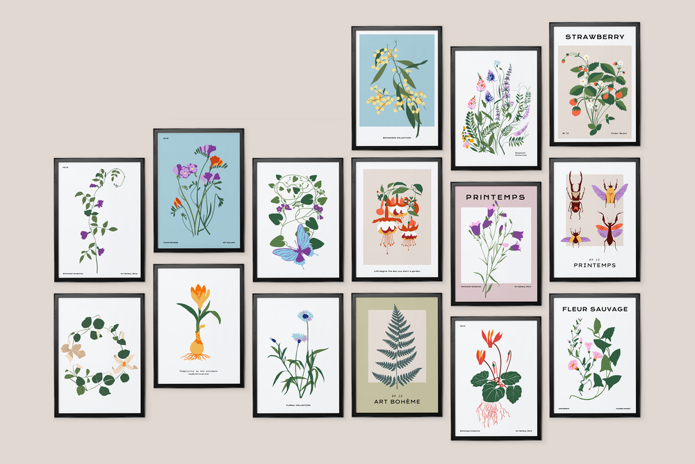 Botanical Prints Posters