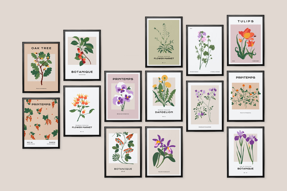 Botanical Prints Posters