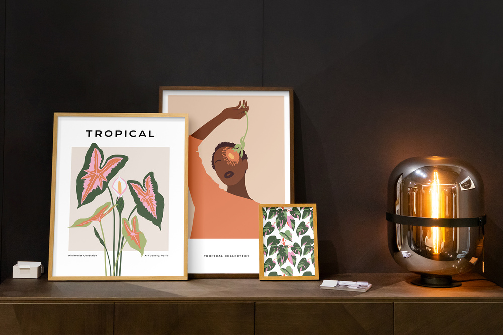 Tropical Prints Posters