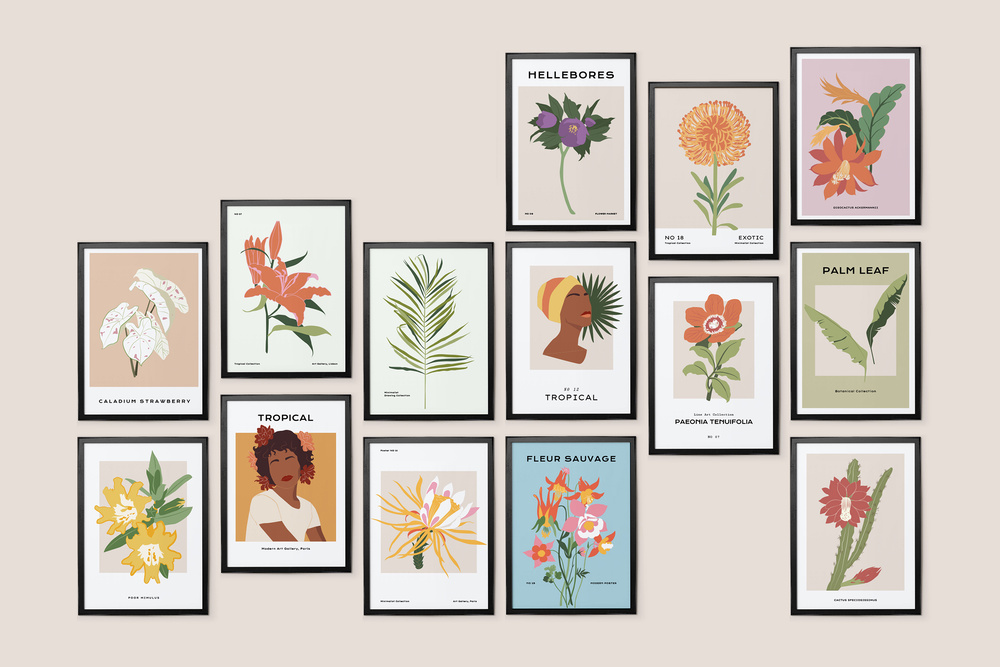 Tropical Prints Posters