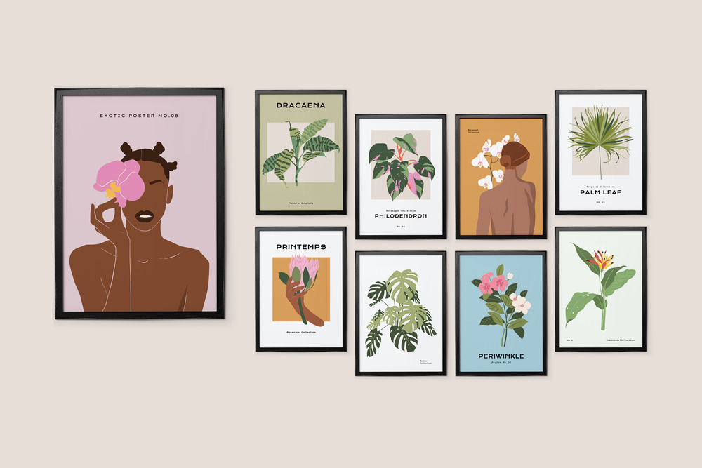 Tropical Prints Posters