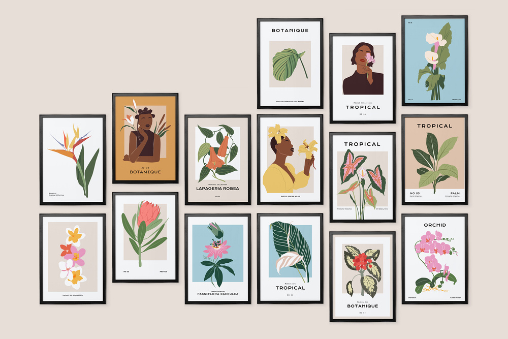 Tropical Prints Posters