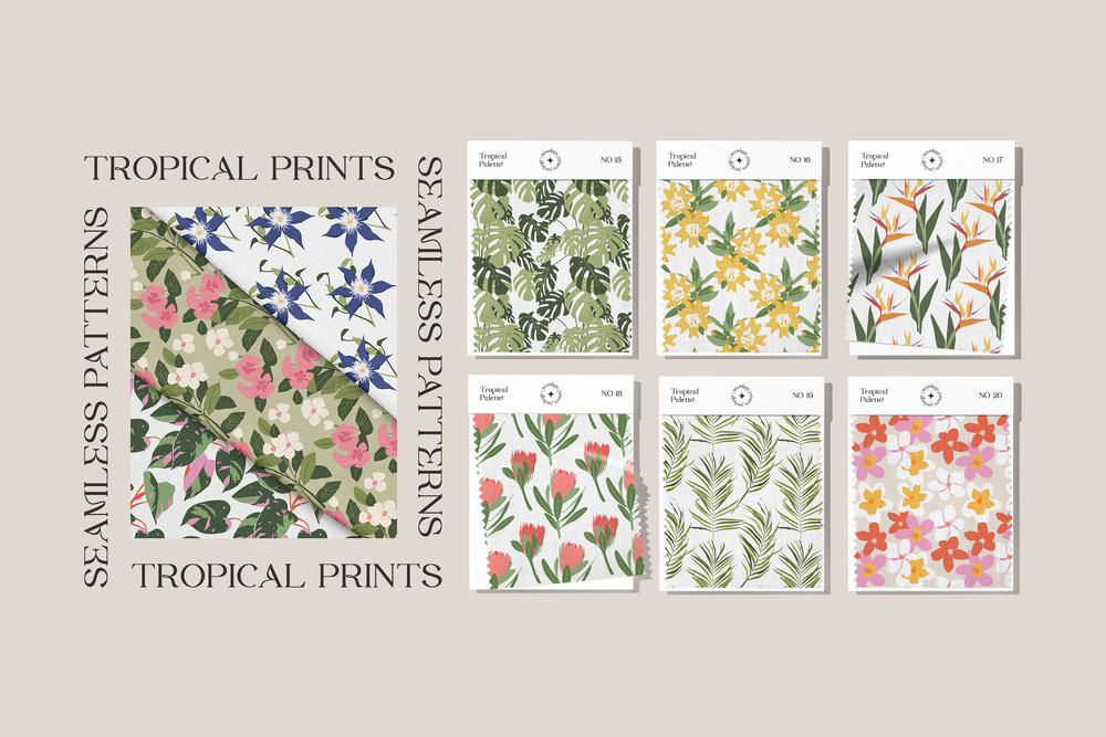 Tropical Prints Posters