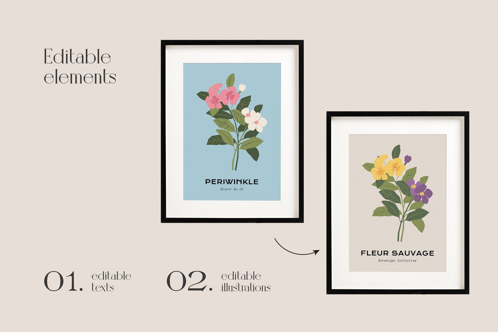 Tropical Prints Posters