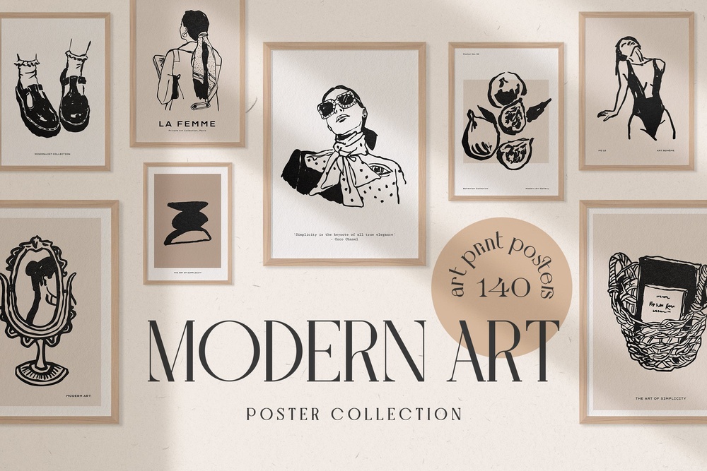 Modern Art Prints Posters