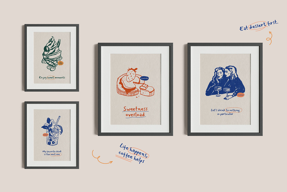 Food and Drinks Posters