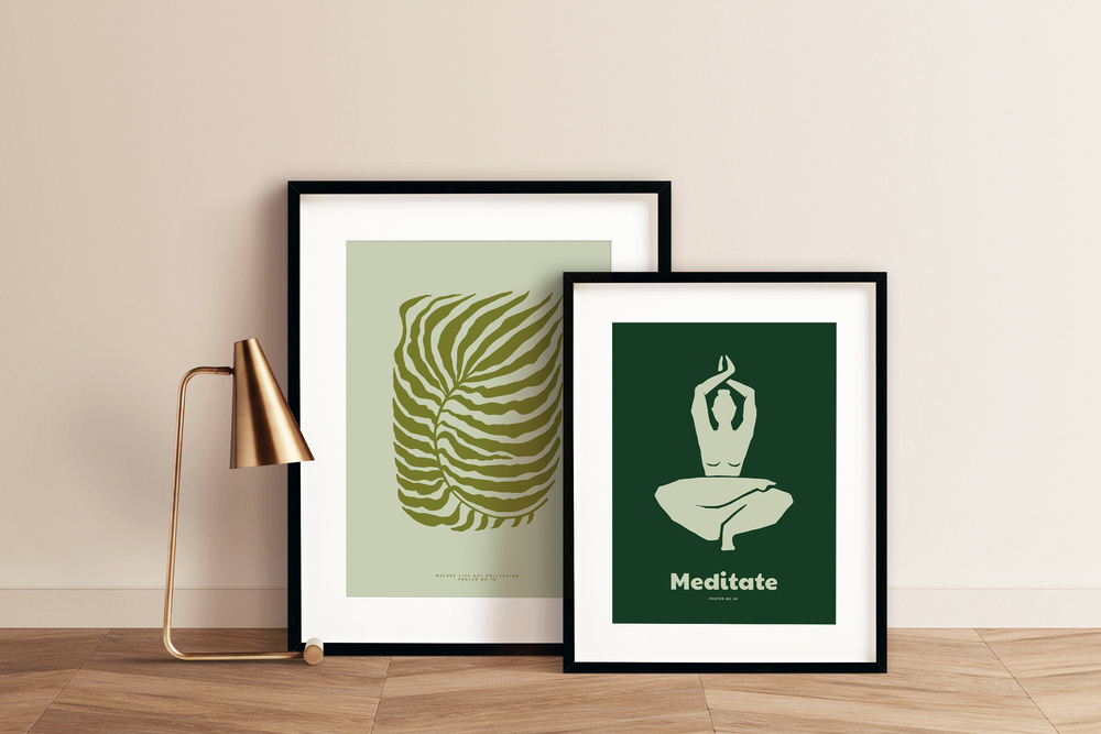 Nature Life & Yoga Prints Posters