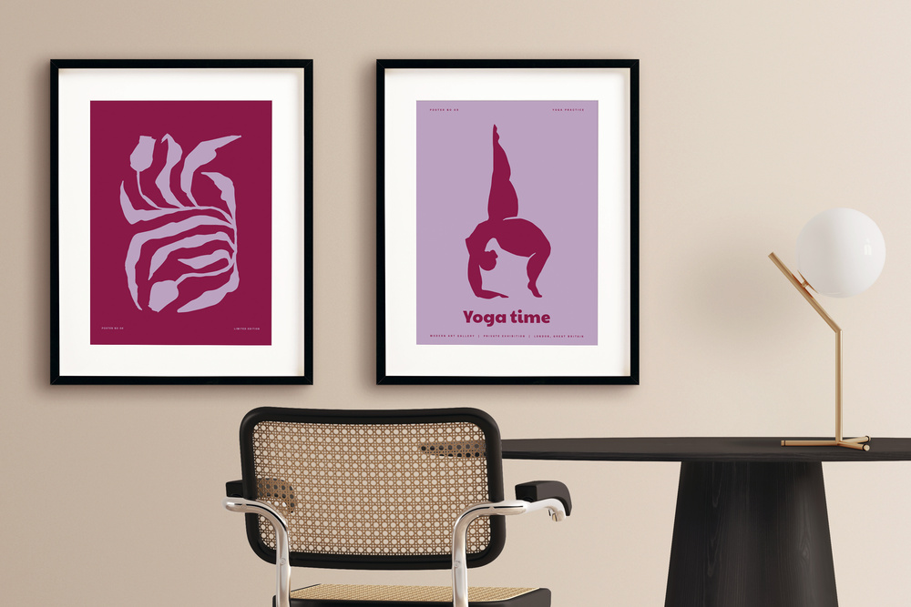 Nature Life & Yoga Prints Posters