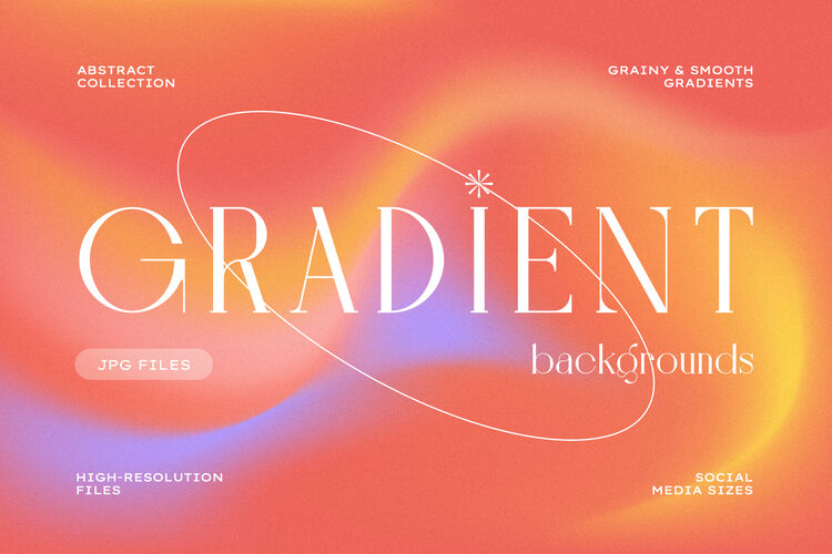 Grainy and Smooth Gradient Textures