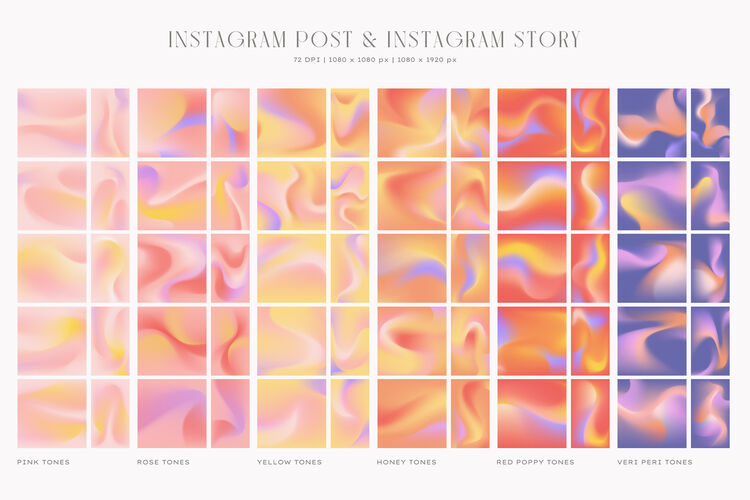 Grainy and Smooth Gradient Textures
