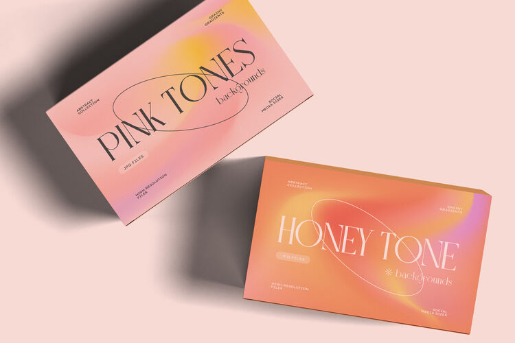 Grainy and Smooth Gradient Textures