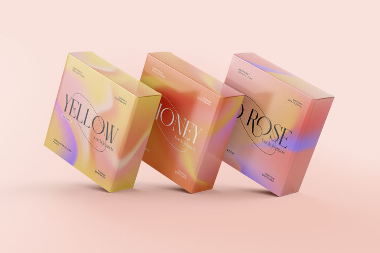 Grainy and Smooth Gradient Textures